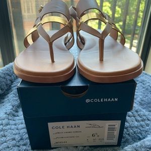 Brand new, never worn Cole Haan Finley Sandals